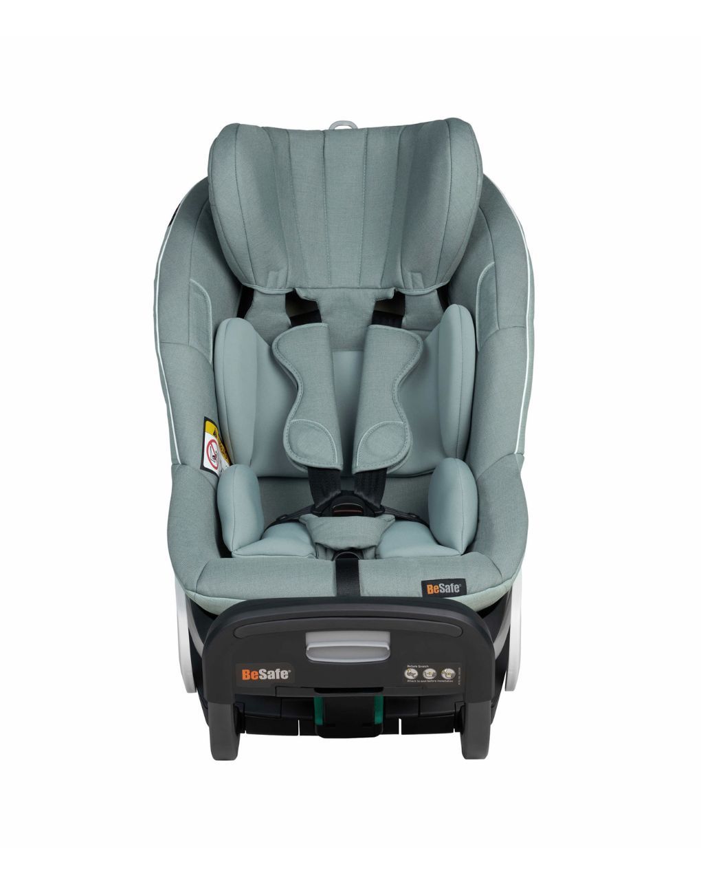 Besafe αντεστραμμένο κάθισμα αυτοκινήτου stretch i-size (61-125cm) sea green melange 11018938.sgm - Be Safe