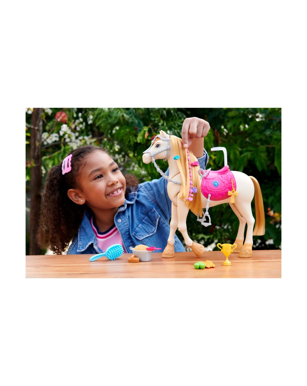 Mattel barbie mysteries άλογο hxj42 - BARBIE