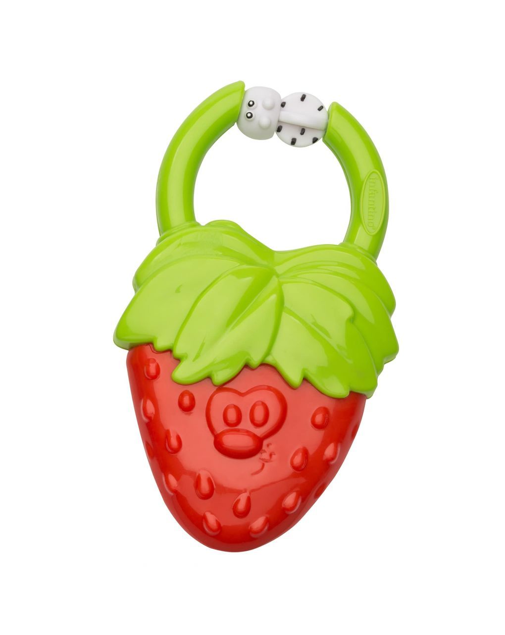 Infantino μασητικό με δόνηση strawberry in216429 - INFANTINO