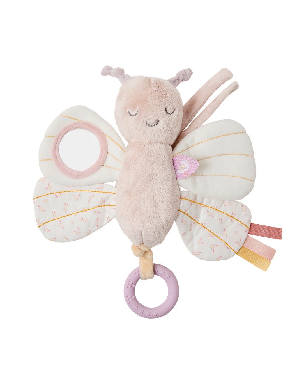 Nattou μαλακό παιχνίδι δραστηριοτήτων πεταλούδα