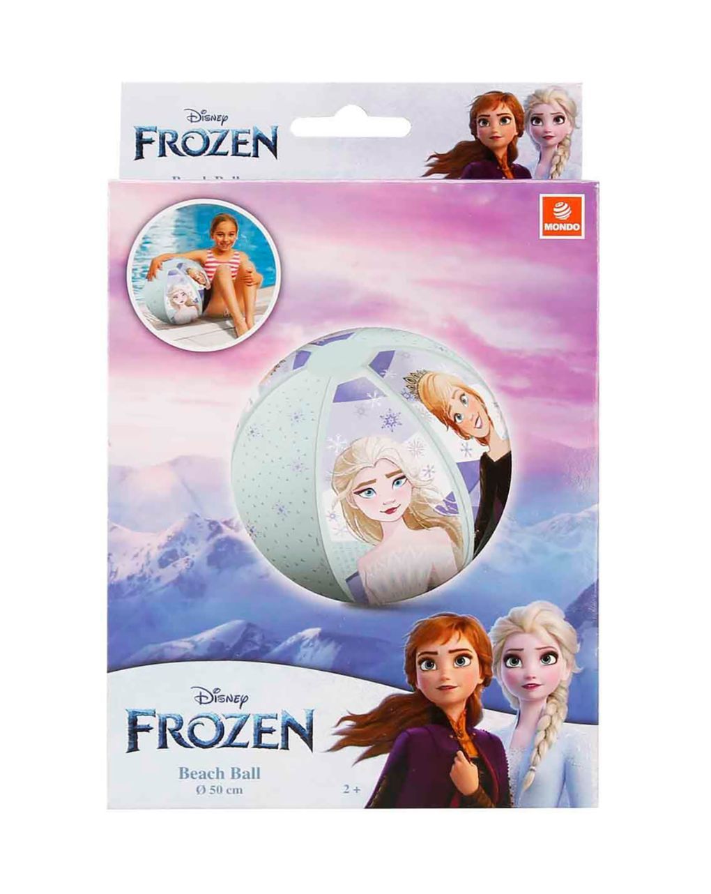Mondo μπάλα παραλίας frozen 50εκ (3 σχέδια) - Mondo