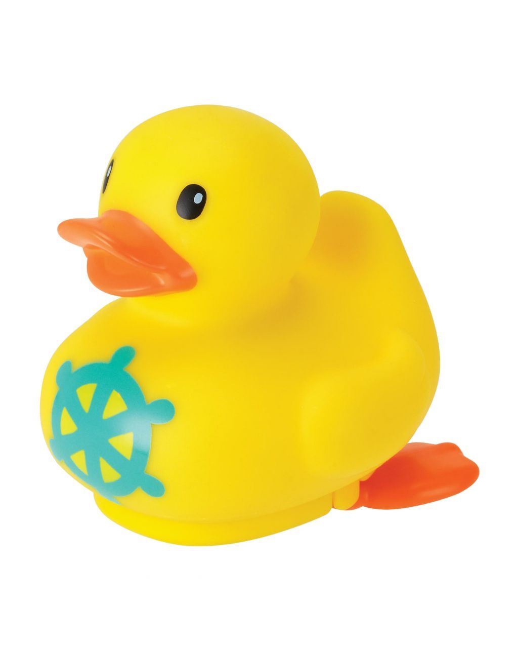 Infantino κουρδιστό παπάκι μπάνιου kick & swim bath pal duck b-305079-02 - INFANTINO
