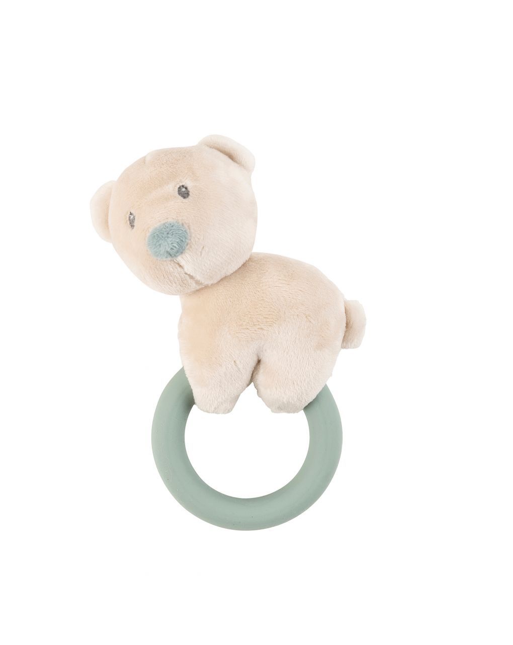 Nattou mini κουδουνίστρα jules η αρκούδα 15εκ