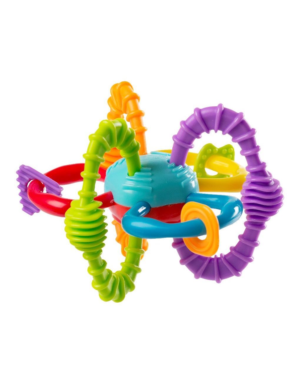 Playgro bend & twist ball, μασητικό με κρίκους & υφές 4086162 - Playgro