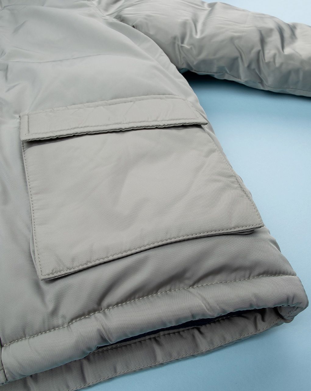 παιδικό μπουφάν παρκά πράσινο για αγόρι - Prénatal