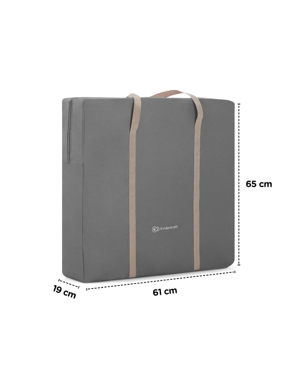 Kinderkraft βρεφικό λίκνο 3 σε 1 lovi grey - Kinderkraft