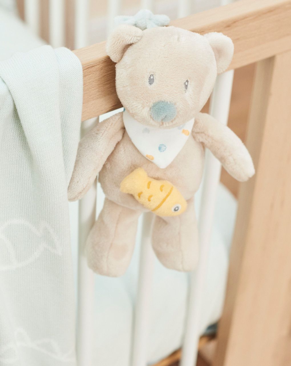 Nattou mini μουσικό λούτρινο jules το αρκουδάκι - Nattou