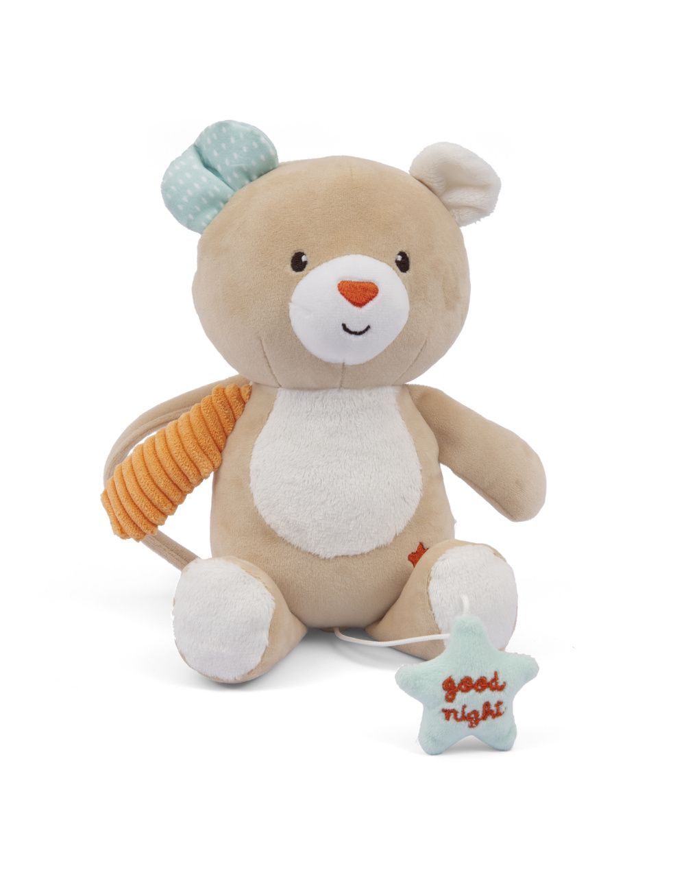 Baby smile μαλακή κουδουνίστρα αρκουδάκι doudou - Baby Smile
