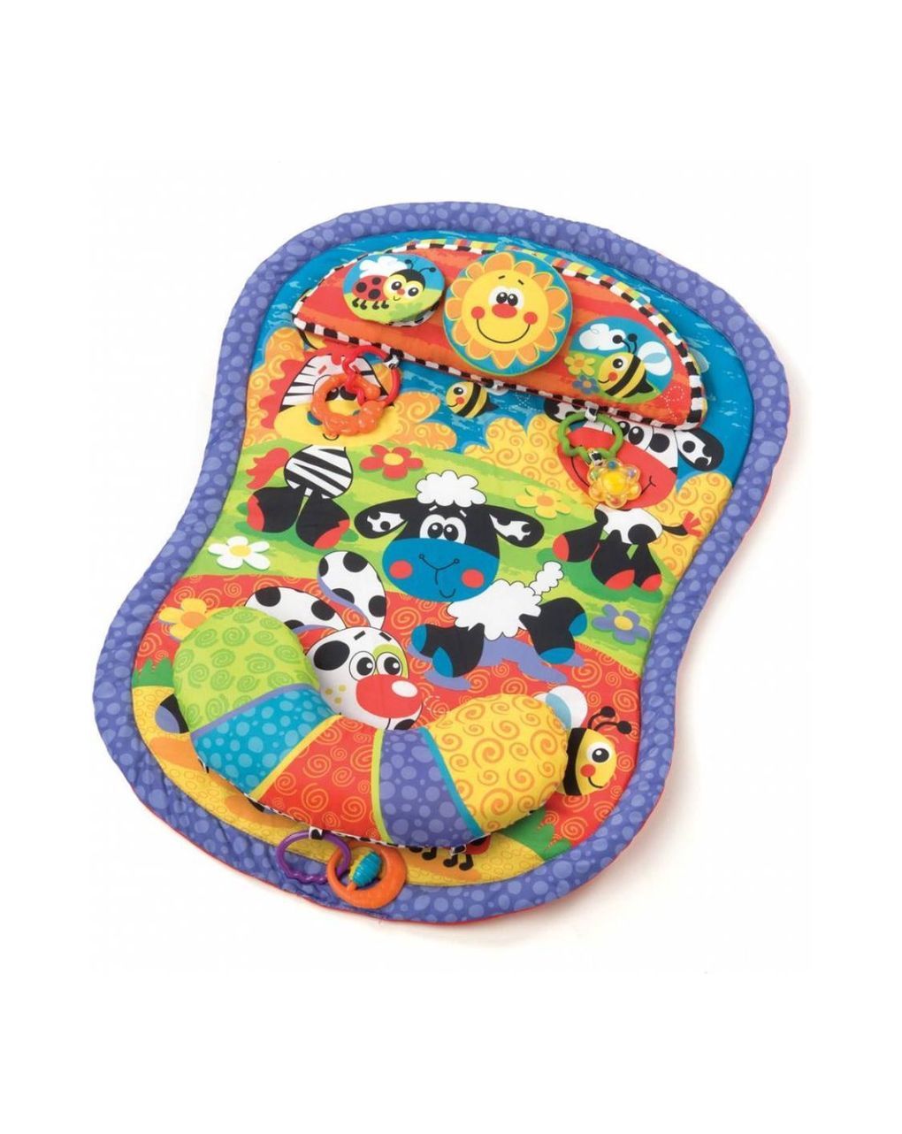 Playgro χαλάκι δραστηριοτήτων travel pals tummy time mat - Playgro