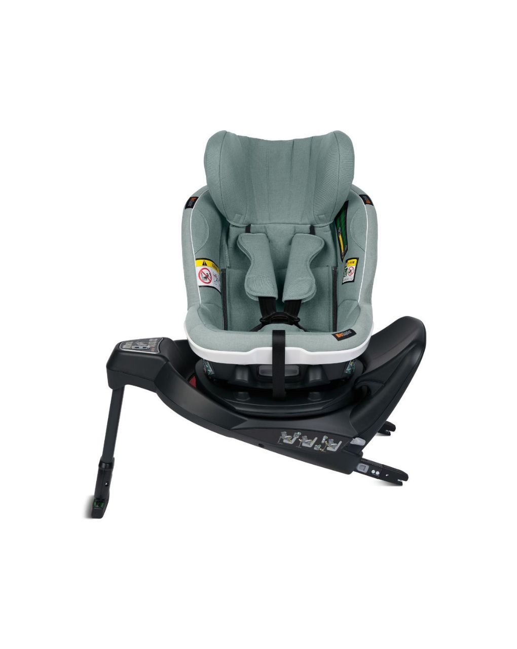 Besafe περιστρεφόμενο κάθισμα αυτοκινήτου izi turn b i-size (40-105cm) sea green melange 11009873.sgm - Be Safe