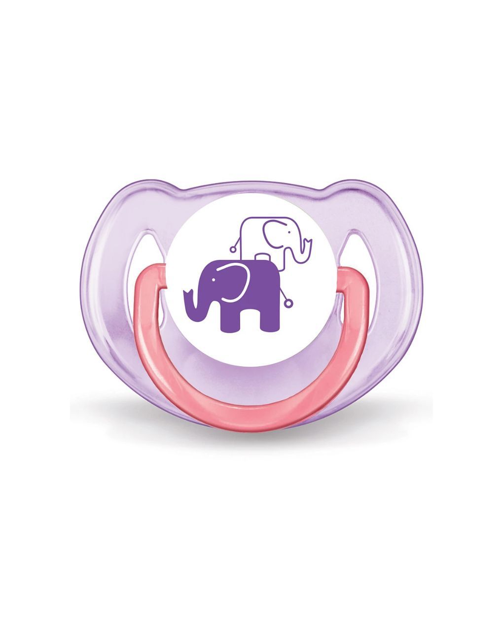 Philips avent σετ δώρου πλαστικό μπιμπερό 260ml +2 πιπίλεσ +1κλιπ elephant μωβ scd628/01 - Philips Avent