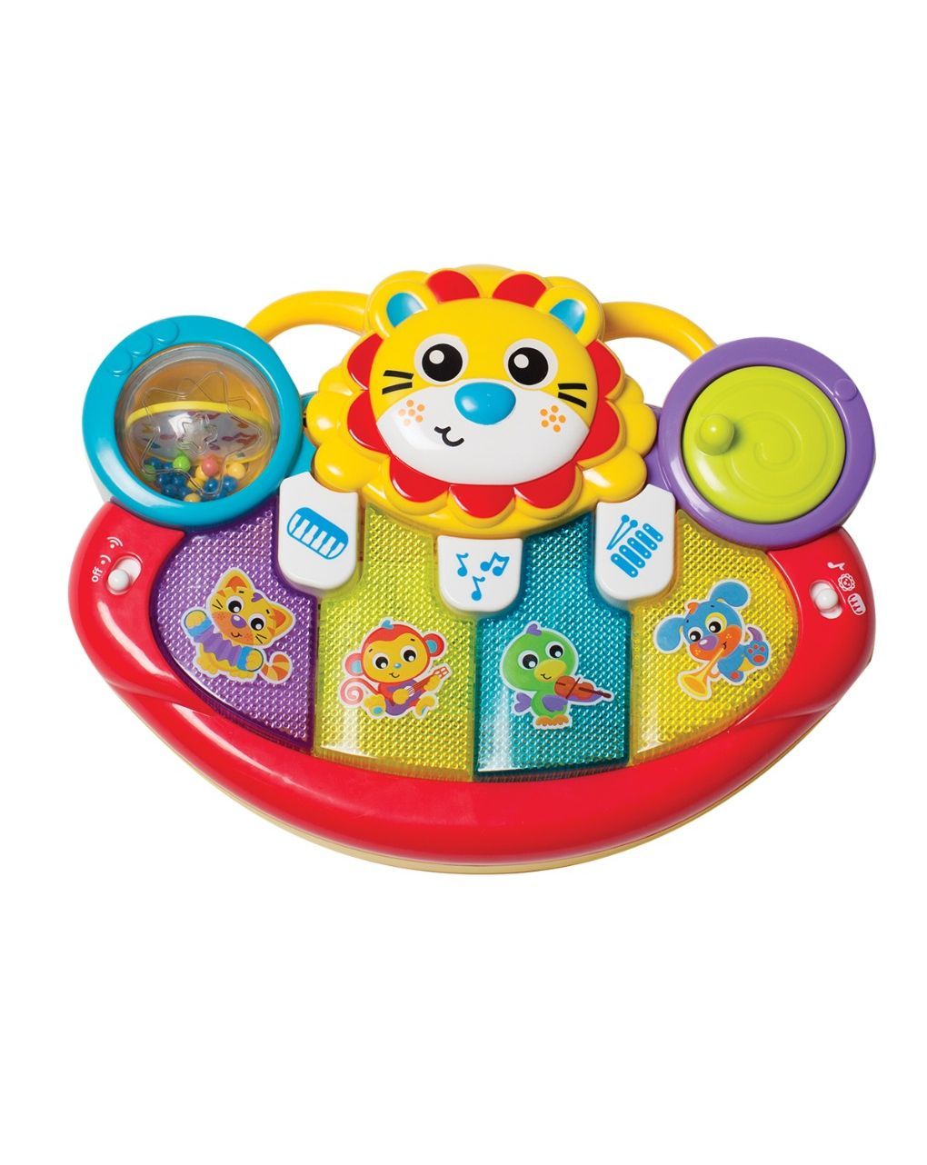 Playgro + learn διαδραστικό παιχνίδι πιάνο lion kick toy - Playgro