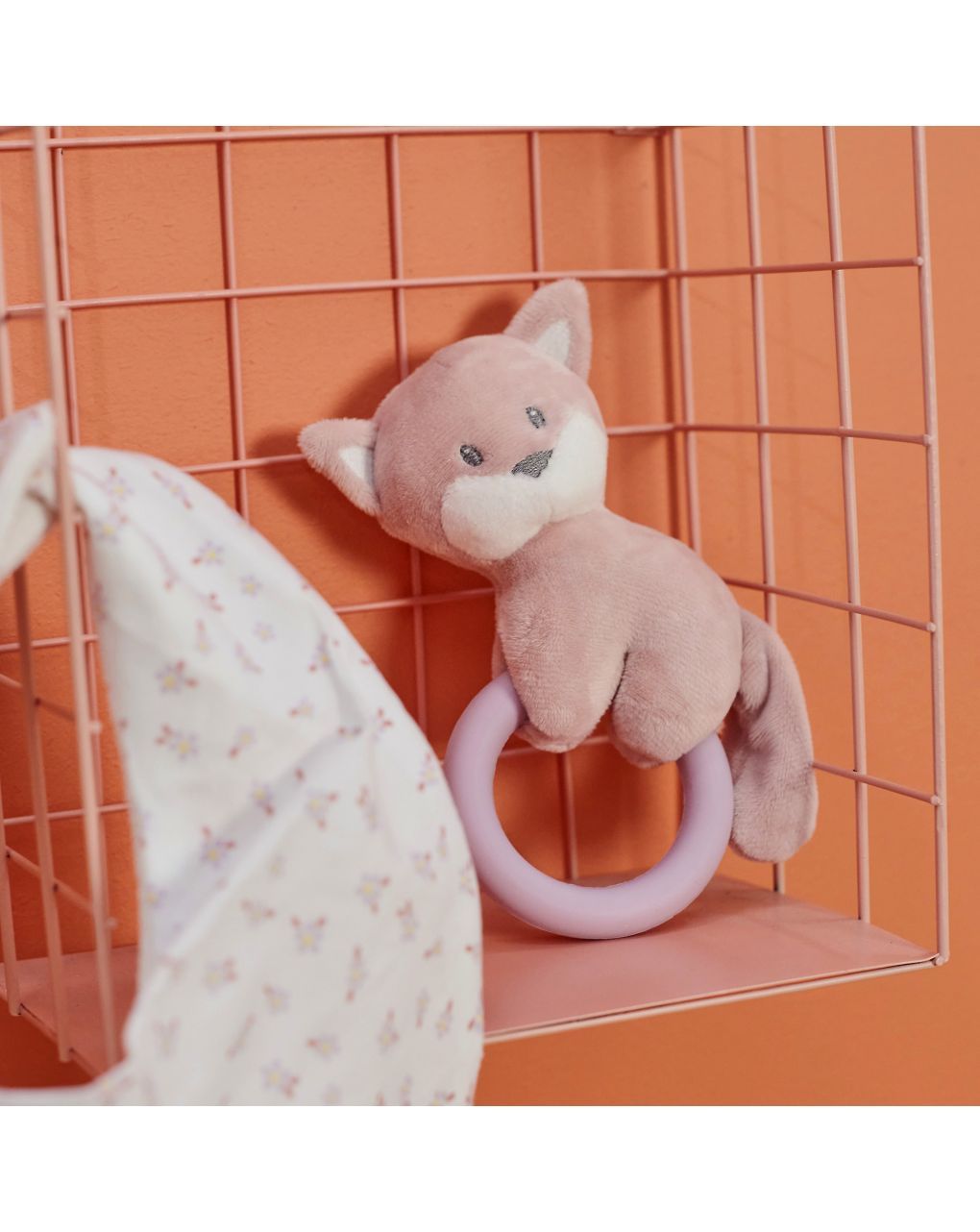 Nattou mini κουδουνίστρα alice η αλεπού 15εκ - Nattou