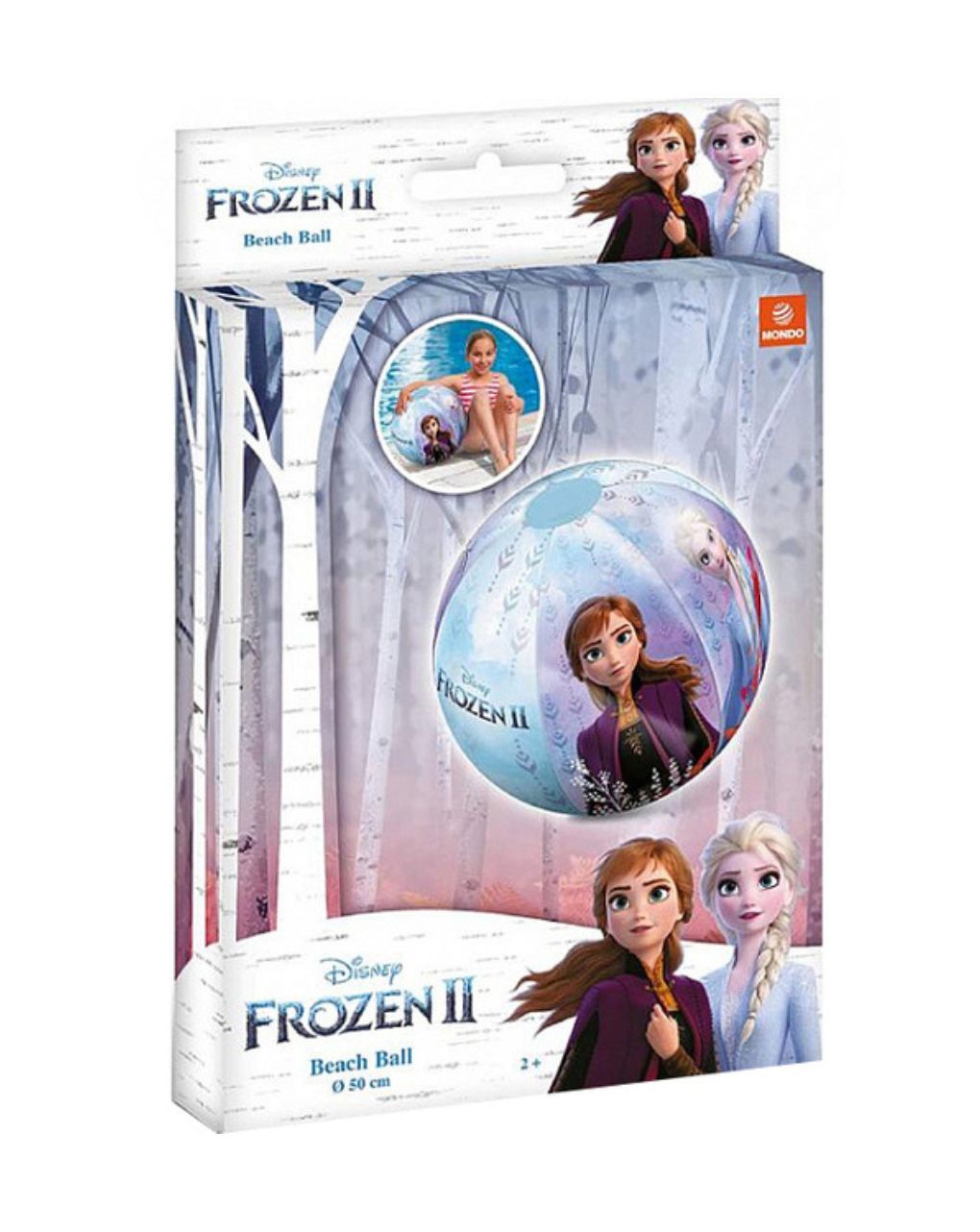 Mondo μπάλα παραλίας frozen 50εκ (3 σχέδια) - Mondo