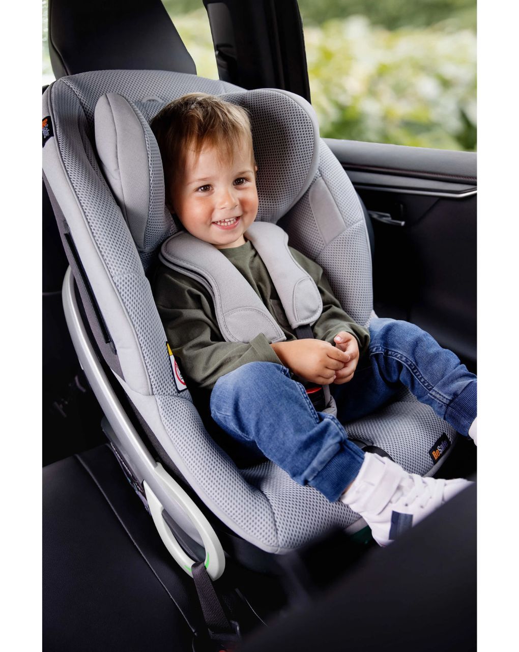 Besafe αντεστραμμένο κάθισμα αυτοκινήτου stretch i-size (61-125cm) cloud melange 11018938.clm - Be Safe