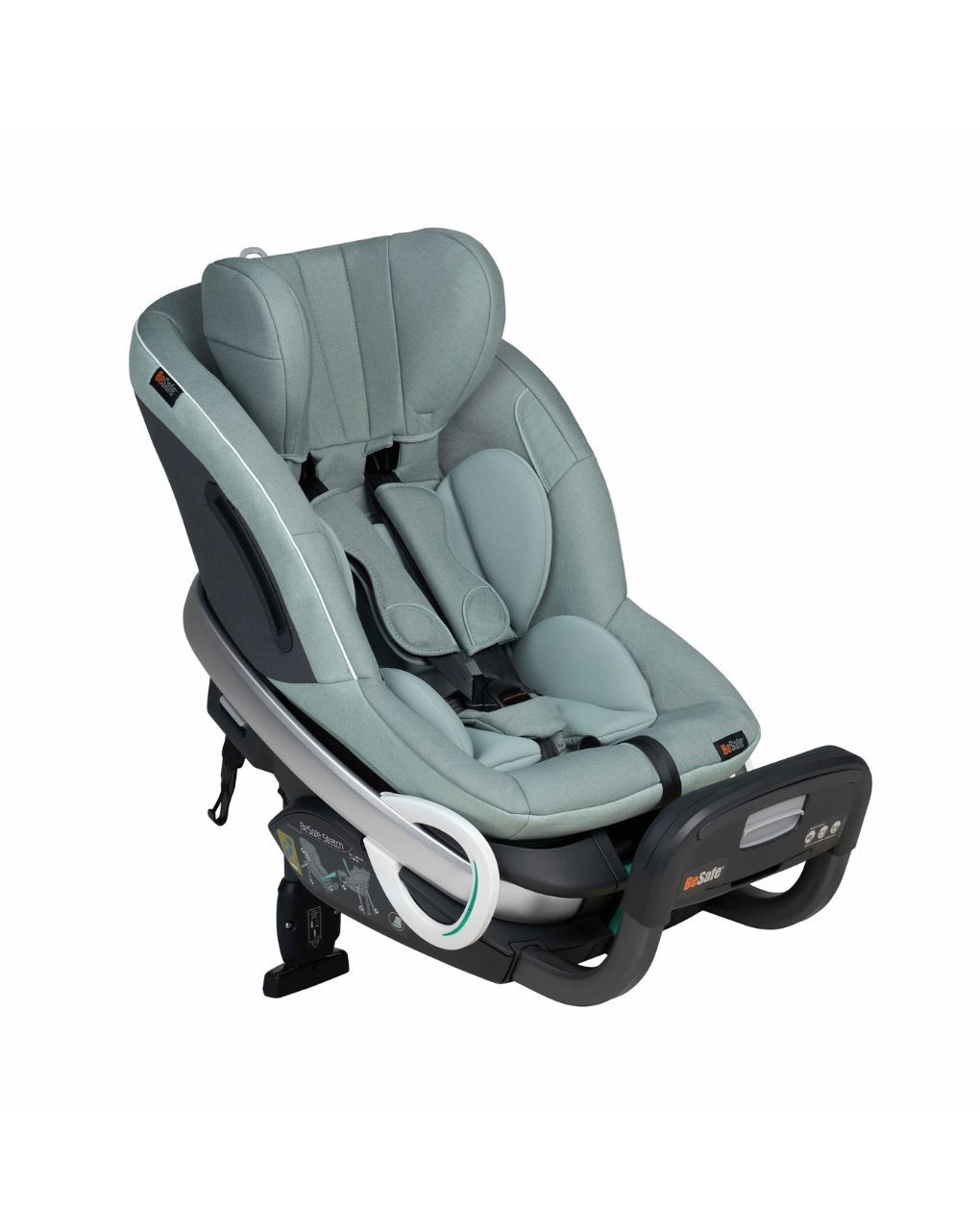 Besafe αντεστραμμένο κάθισμα αυτοκινήτου stretch i-size (61-125cm) sea green melange 11018938.sgm