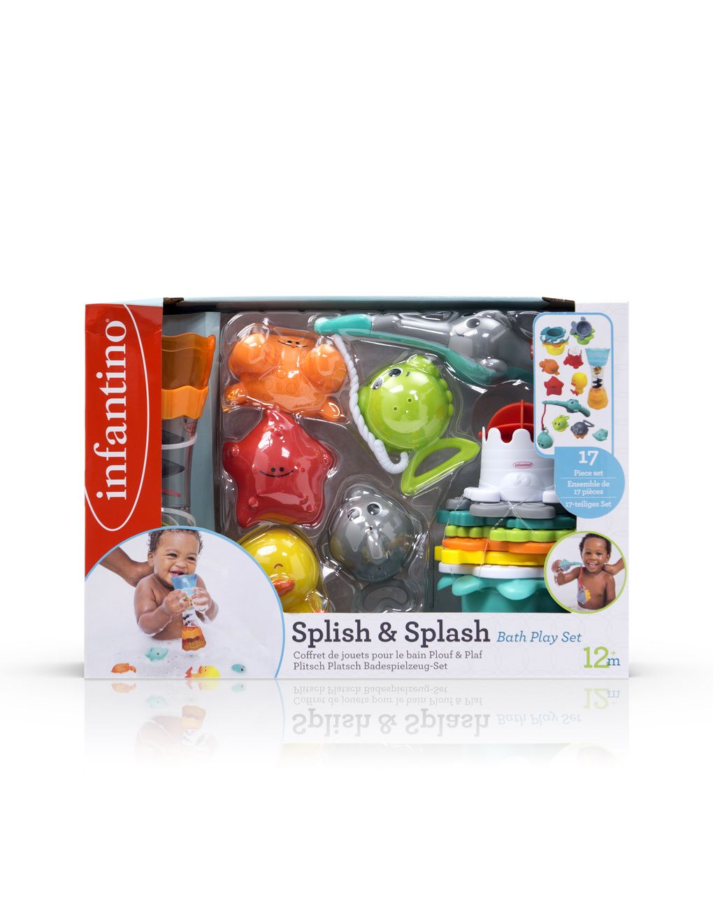 Infantino splish & splash παιχνίδι ψαρέματος για νεογέννητα bbx305076 - INFANTINO