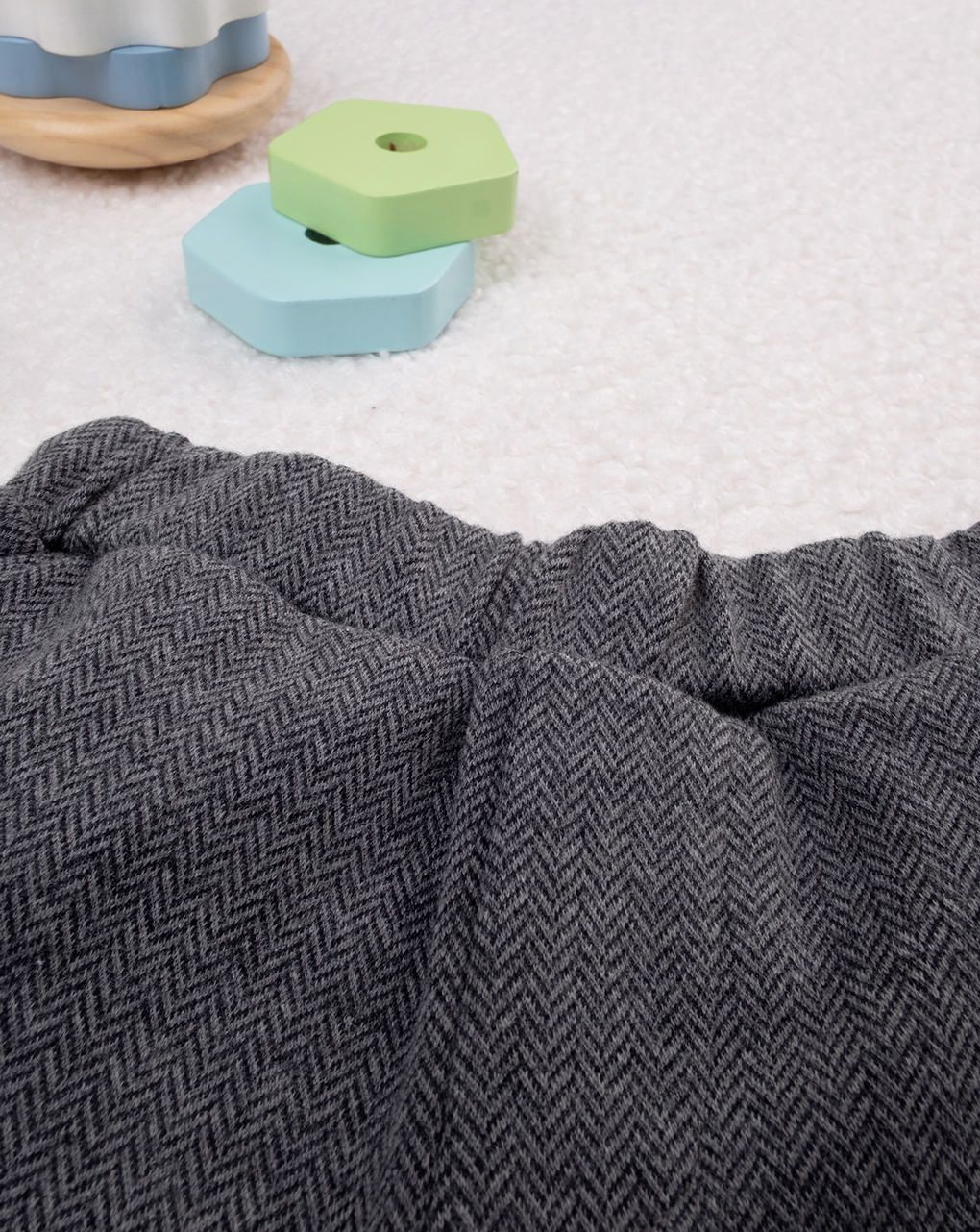 βρεφικό παντελόνι γκρι classic για αγόρι - Prénatal