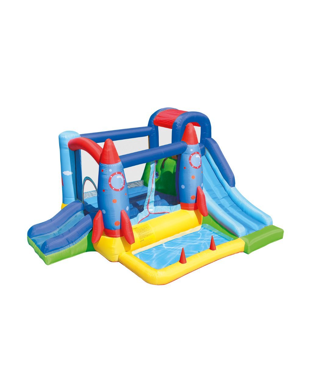 Sun&sport φουσκωτό με θέμα διάστημα και τσούληθρες 330x340x185εκ - Sun&Sport