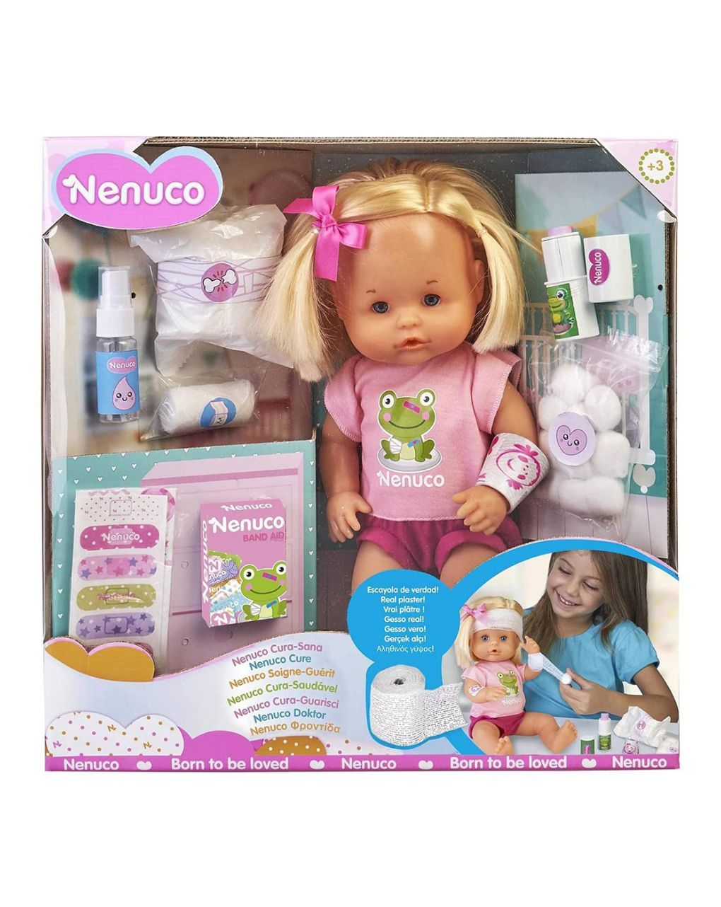 Giochi preziosi κούκλα nenuco φροντίδα 700016256 - Nenuco