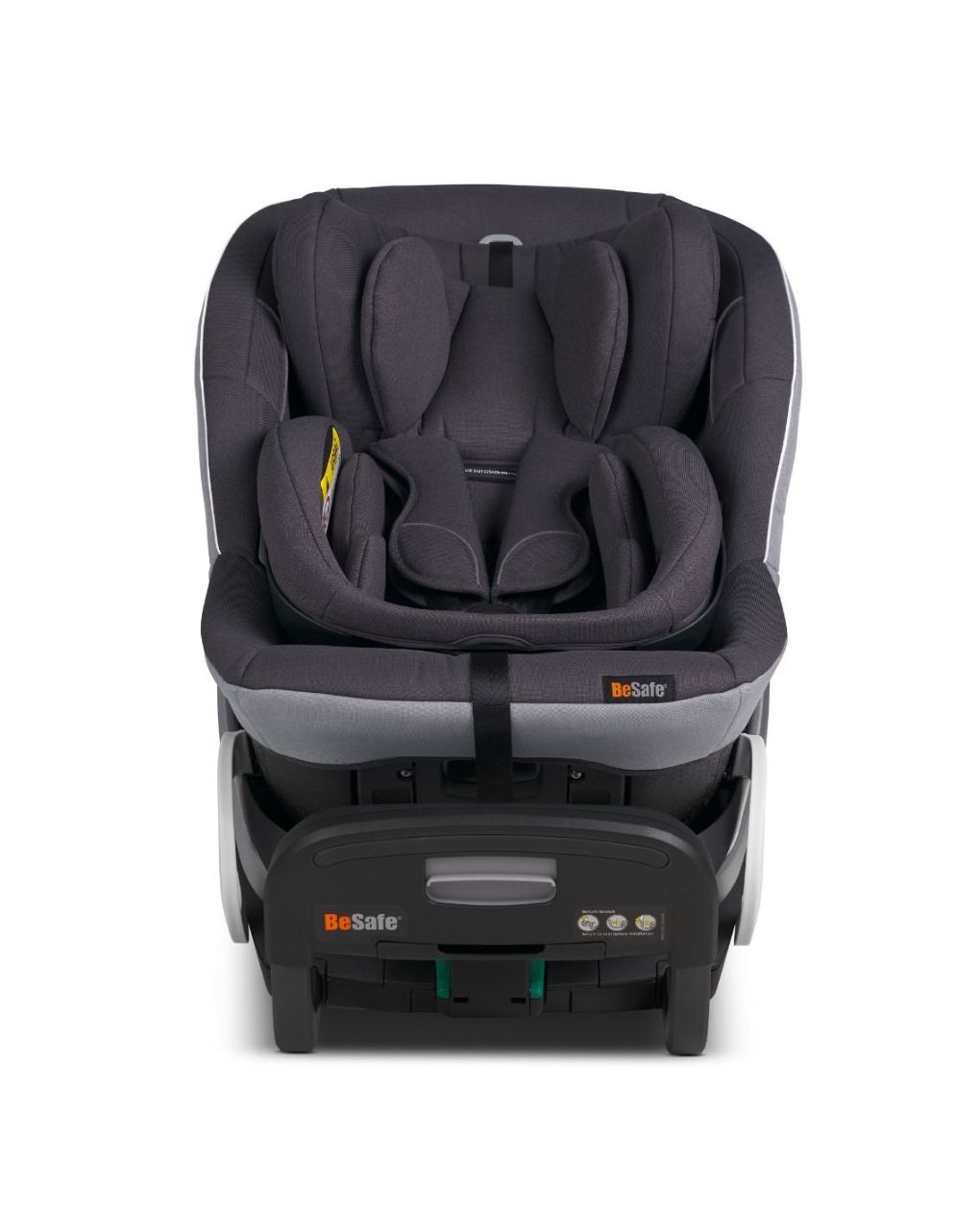 Besafe αντεστραμμένο κάθισμα αυτοκινήτου stretch b i-size (40-125cm) metallic melange 11025670.mem - Be Safe