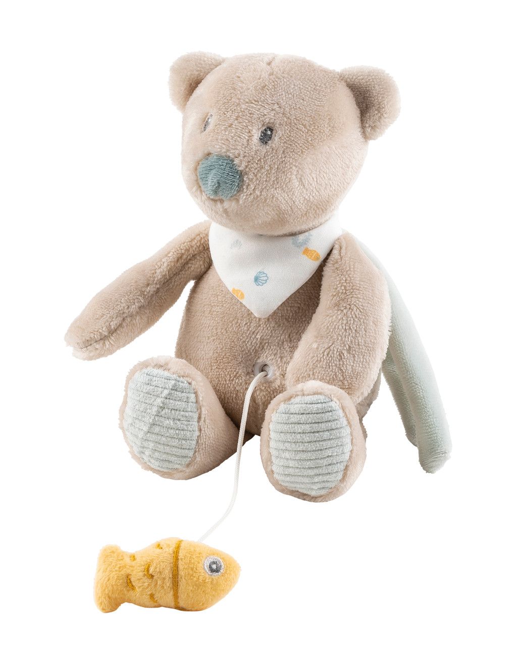 Nattou mini μουσικό λούτρινο jules το αρκουδάκι - Nattou