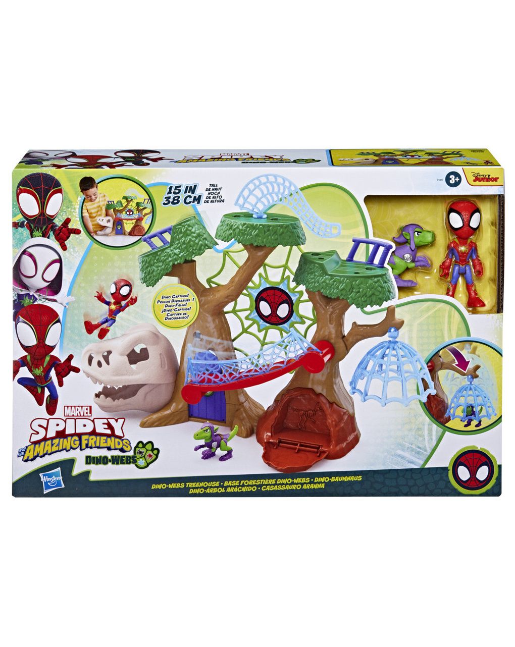 Hasbro spidey and his amazing friends dino webs playset f9477 - SPIDEY