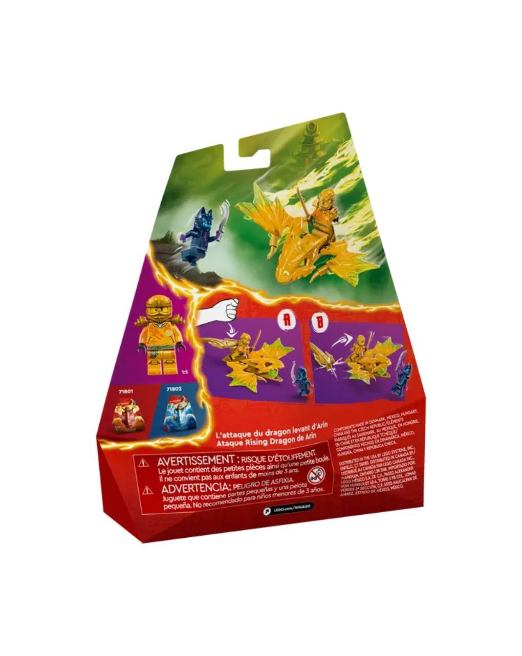 Lego ninjago arin's rising dragon strike 71803 - Lego