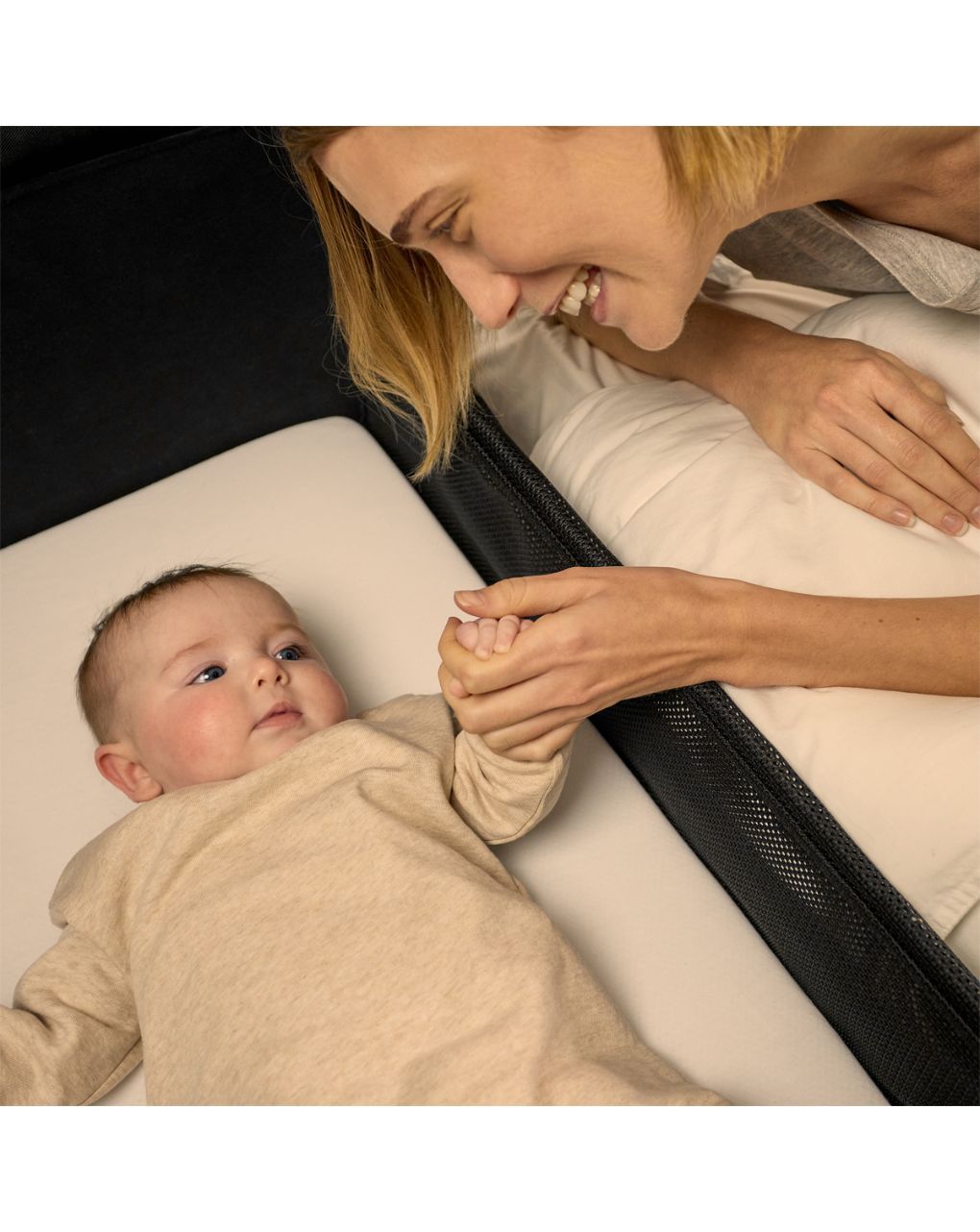 Snuz βρεφικό λίκνο snuzpod4 studio brooklyn graphite gsfn032e - Snuz