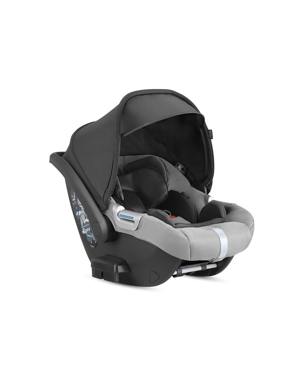 Inglesina σύστημα μεταφοράς 4 σε 1 aptica xt system quattro με κάθισμα darwin recline horizon grey - Inglesina