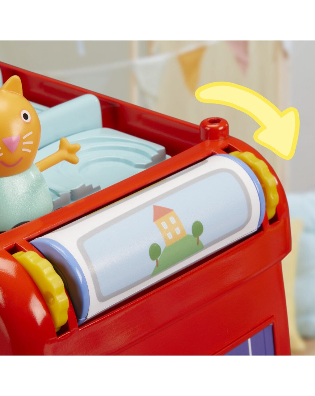 Hasbro peppa pig toys παιχνίδια 2 σε 1 peppa’s party bus f8881 - Peppa Pig