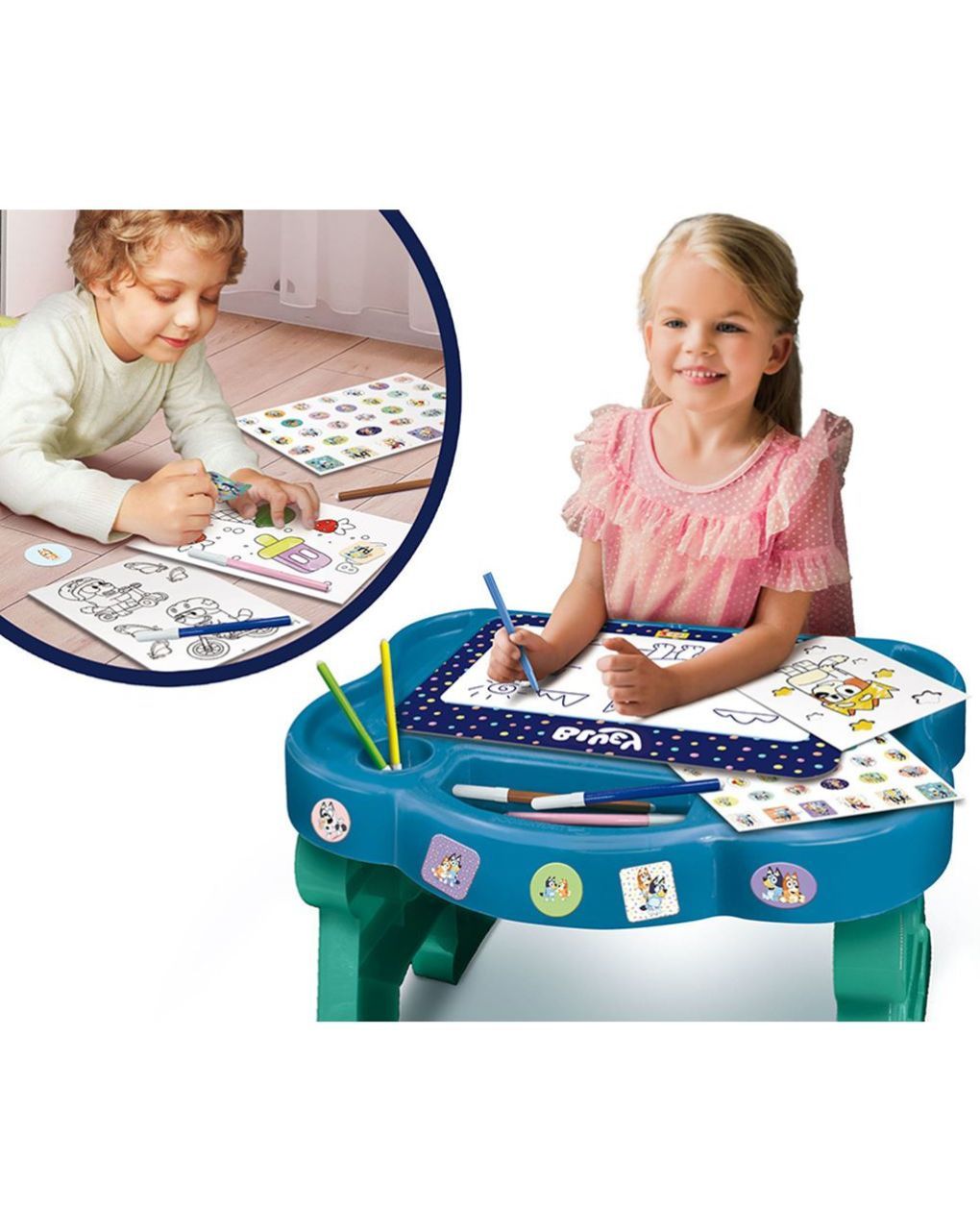 Lisciani bluey art desk δημιουργικό γραφείο 16.99399 - BLUEY