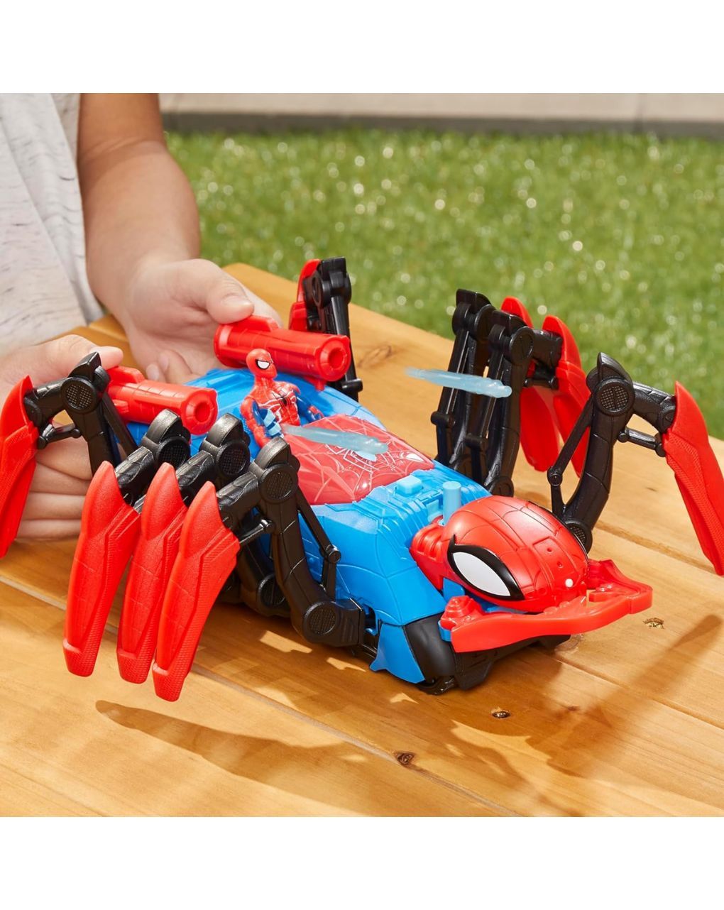 Hasbro spider-man crawl and capture spider vehicle f7845 - Spiderman