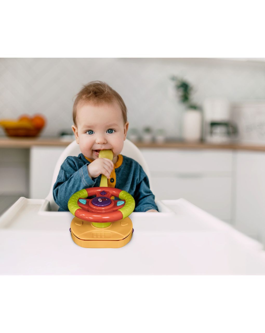 Free2play παιχνίδι αυτοκινήτου-καροτσιού interactive steering wheel 82986 - Freeon