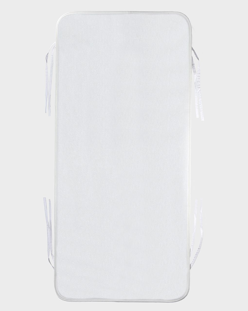 Giordani κάλυμμα κρεβατιού λευκή τσόχα 60x120 cm - Giordani