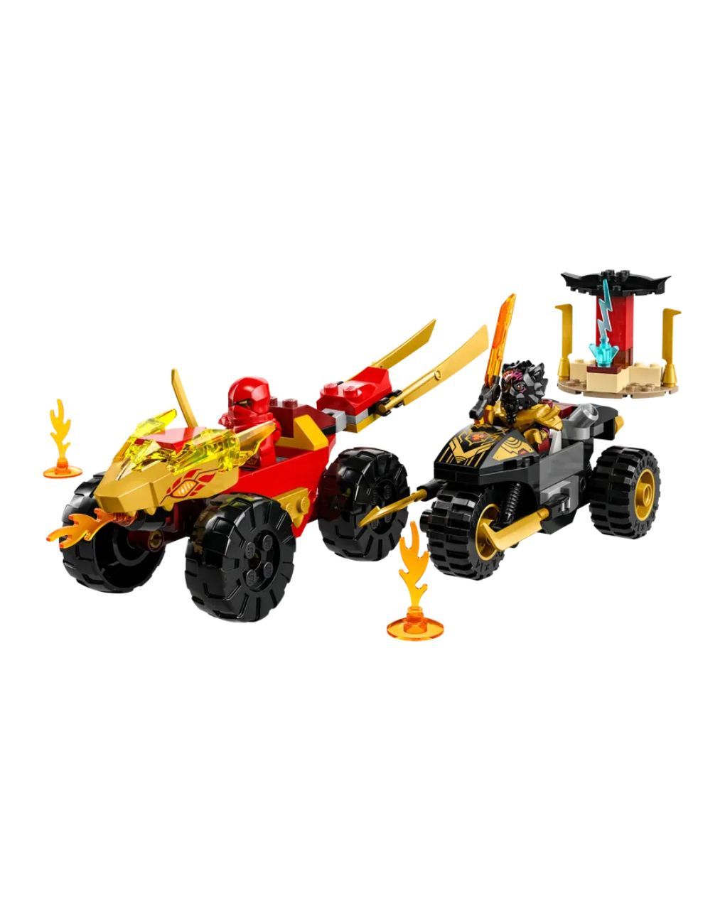Lego ninjago kai & ras's car & bike battle 71789 - Lego, Lego Ninjago