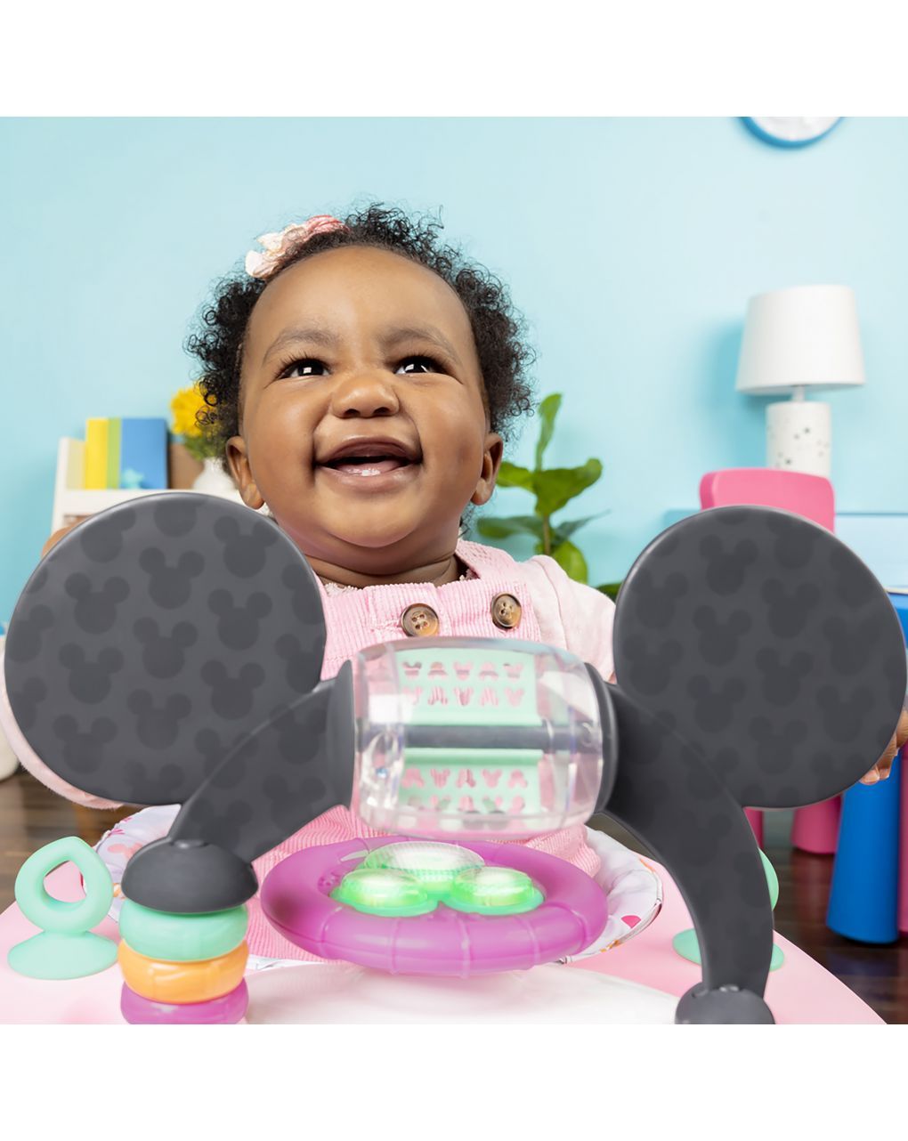 Bright starts στράτα minnie mouse tiny trek walker original bestie 2-in-1 - Bright Starts