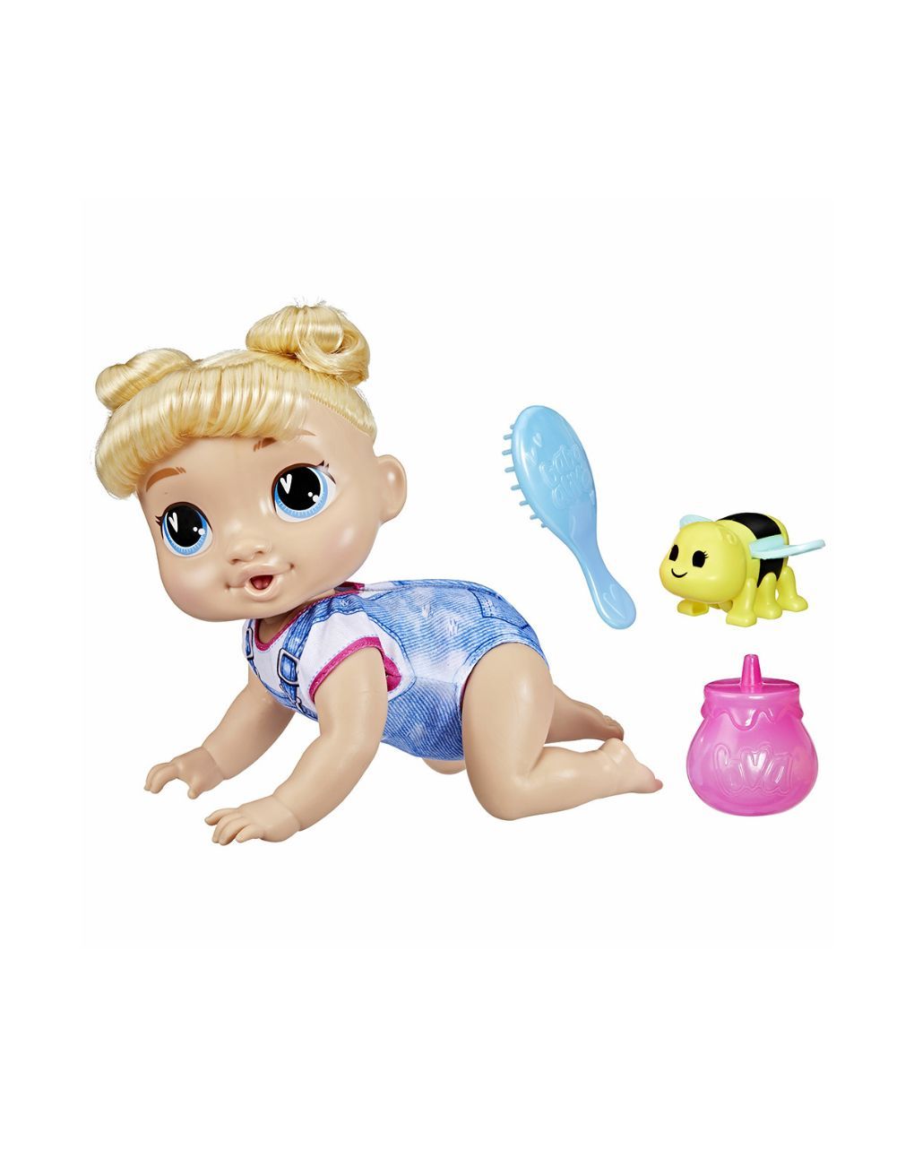 Hasbro baby alive crawl n play harper hugs f9709 - BABY ALIVE