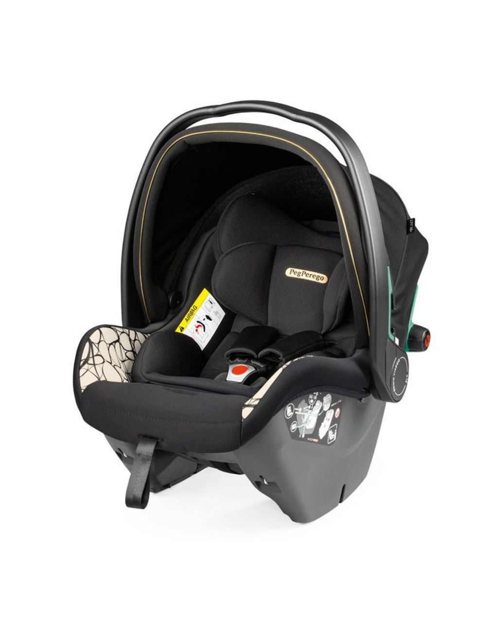 Peg perego κάθισμα αυτοκινήτου primo viaggio slk i-size (45-87cm) graphic gold 26335dx13ab50 - Peg-Pérego
