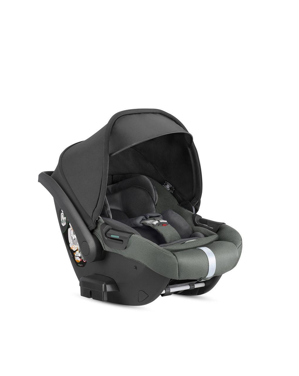 Inglesina σύστημα μεταφοράς aptica xt system quattro με κάθισμα darwin recline taiga green/total black - Inglesina