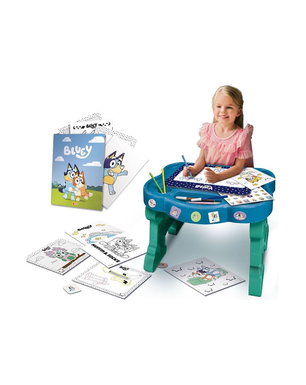 Lisciani bluey art desk δημιουργικό γραφείο 16.99399 - BLUEY