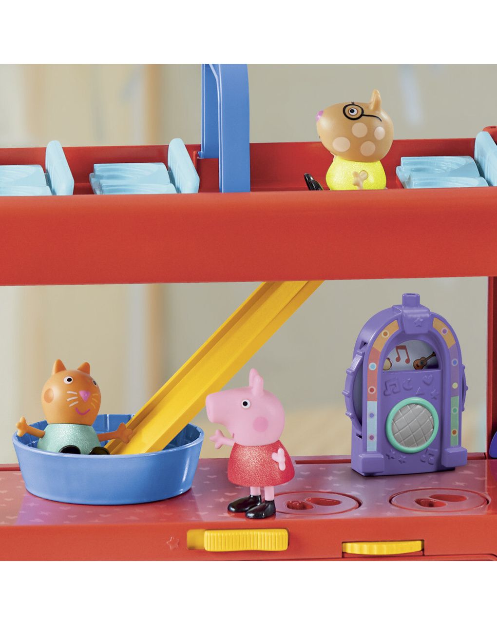 Hasbro peppa pig toys παιχνίδια 2 σε 1 peppa’s party bus f8881 - Peppa Pig