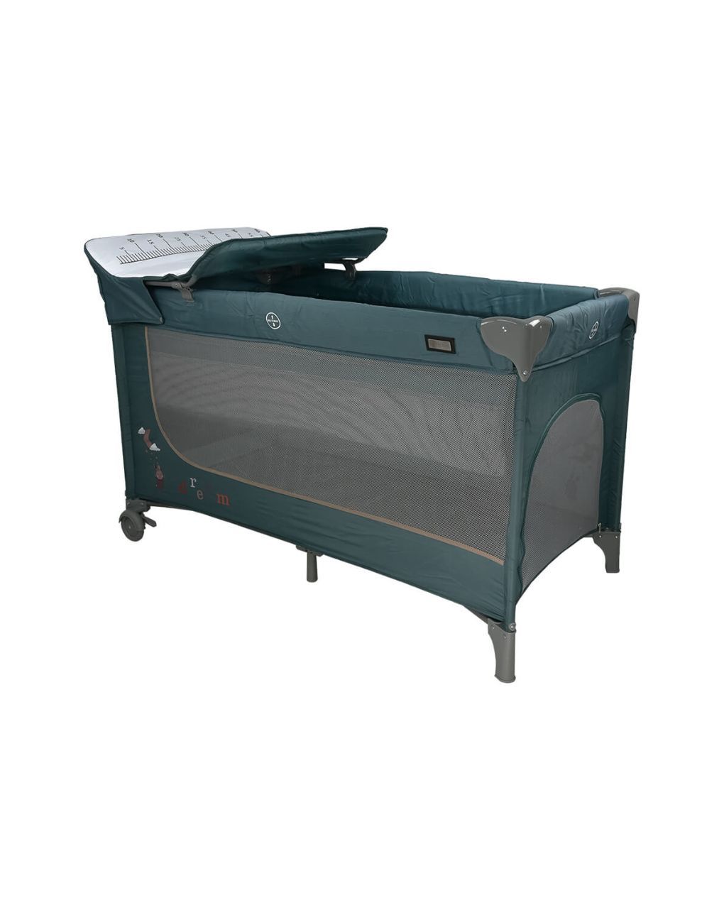 Bebe stars παρκοκρέβατο dreamer με δεύτερο όροφο και αλλαξιέρα ocean 887-184