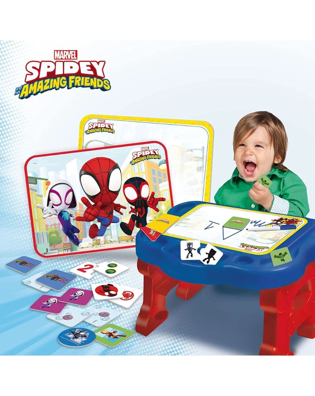 Lisciani spidey superdesk edugames εκπαιδευτικό θρανίο 10.99153 - Lisciani