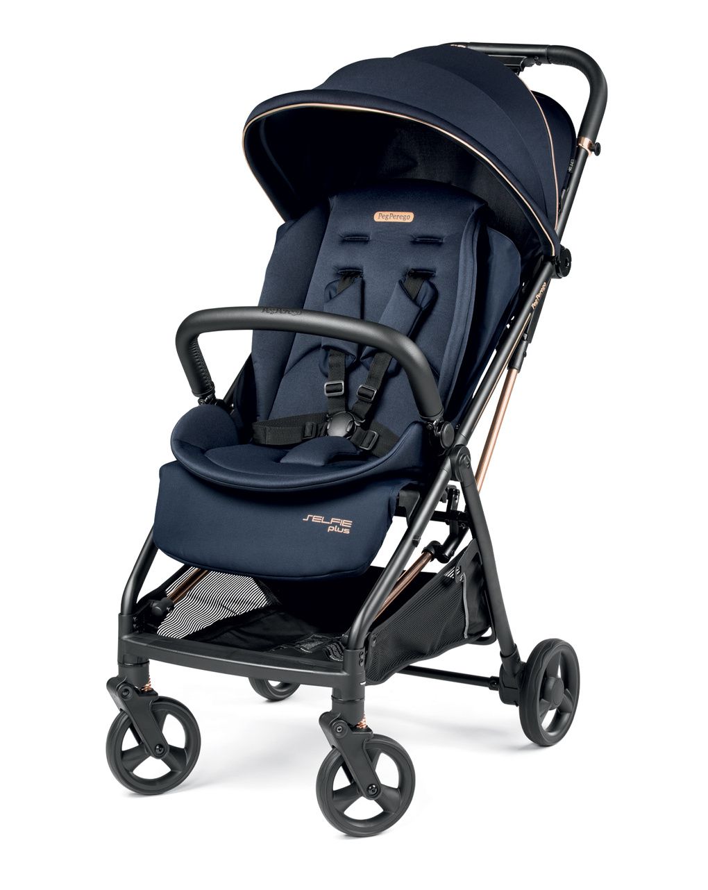 Peg perego ελαφρύ καρότσι selfie plus blue shine 02860ro51dx51 - Peg-Pérego