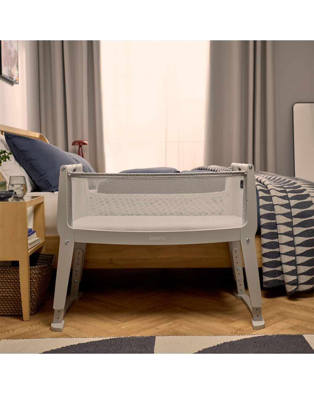 Snuz βρεφικό λίκνο snuzpod4 studio oslo grey gsfn032d - Snuz