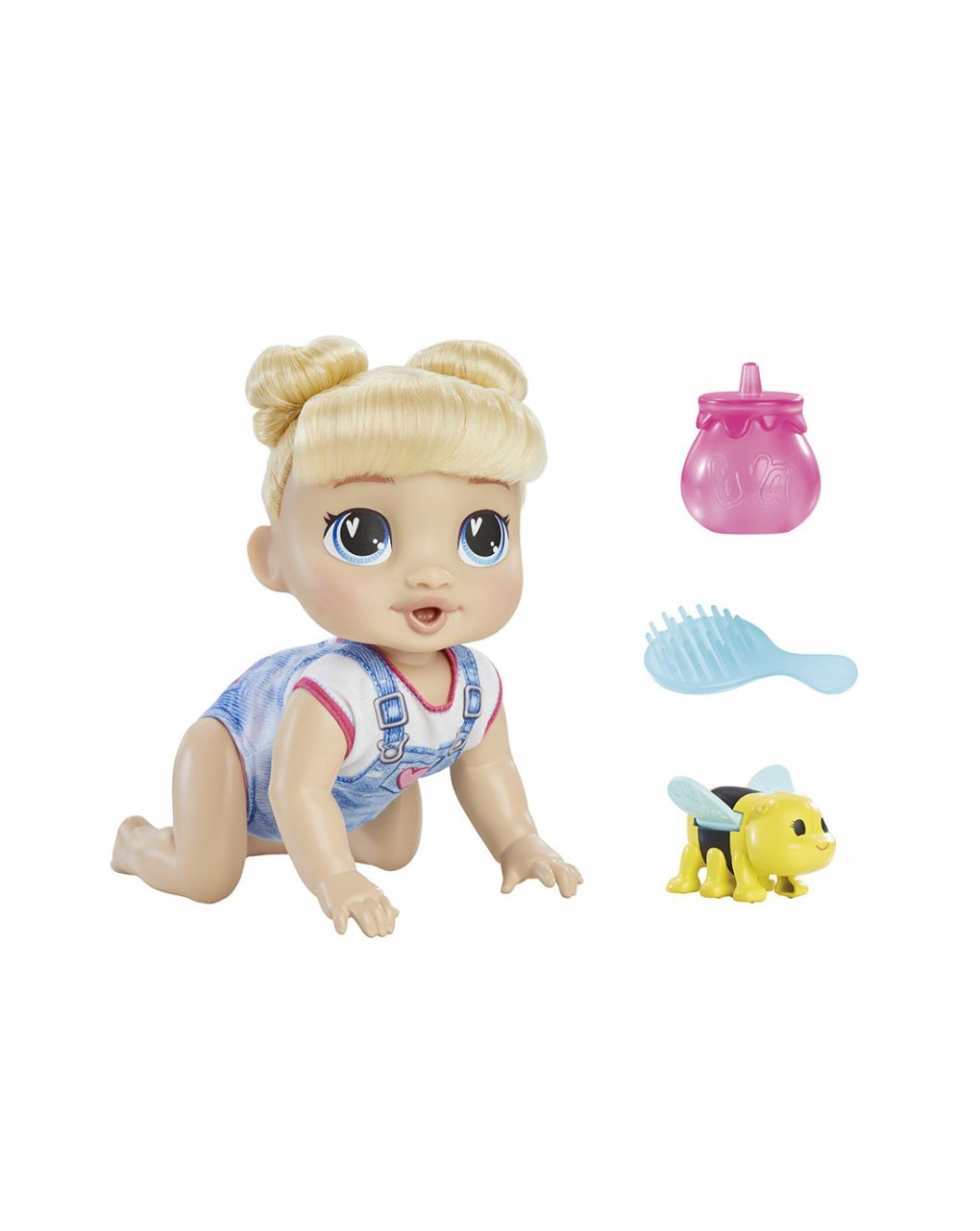Hasbro baby alive crawl n play harper hugs f9709 - BABY ALIVE