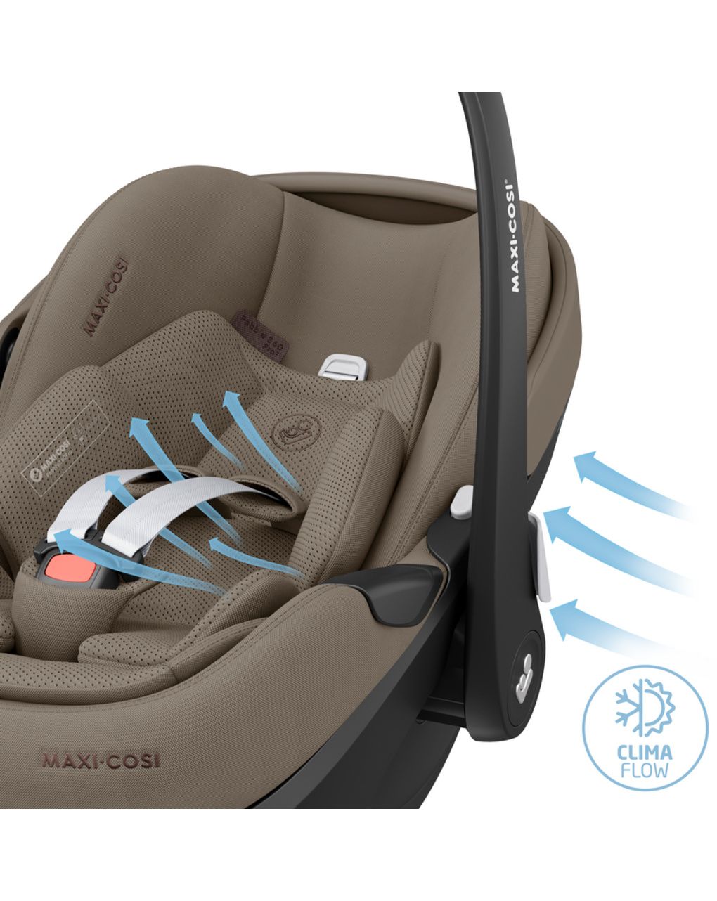 Maxi-cosi κάθισμα αυτοκινήτου pebble 360 ​​pro² i-size (40-87cm) twillic truffle - Maxi-Cosi