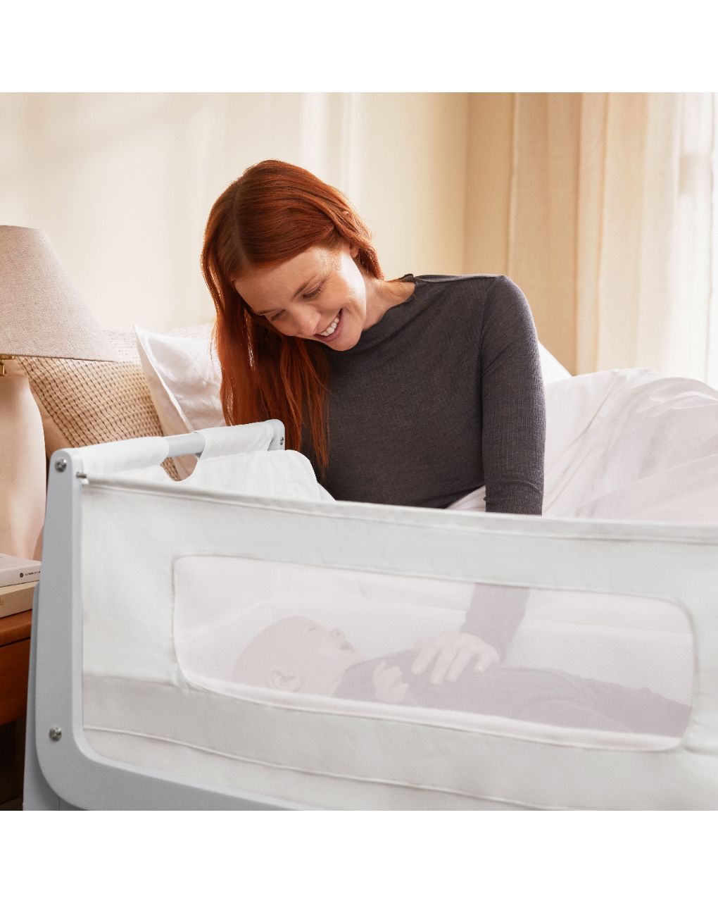 Snuz βρεφικό λίκνο snuzpod4 dove grey gsfn014d - Snuz