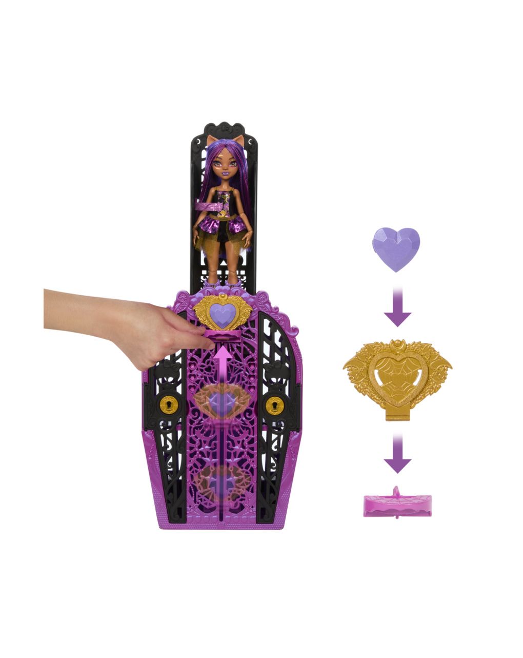 Mattel monster high mystery monsters-clawdeen hxh85 - Monster High